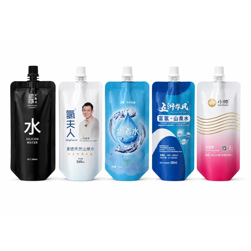Customized Spout Bags Customized Spout Bags